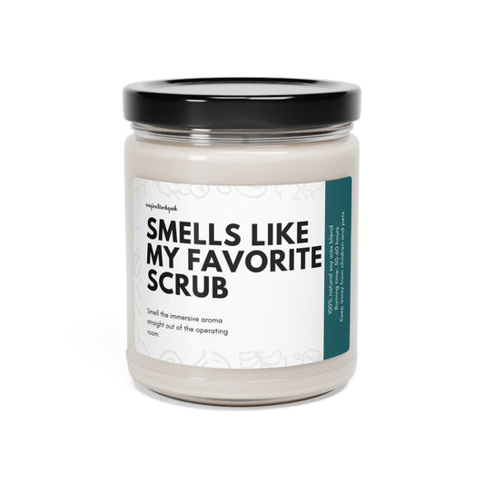 Smells Like My Favorite Scrub - Soy Wax Candle