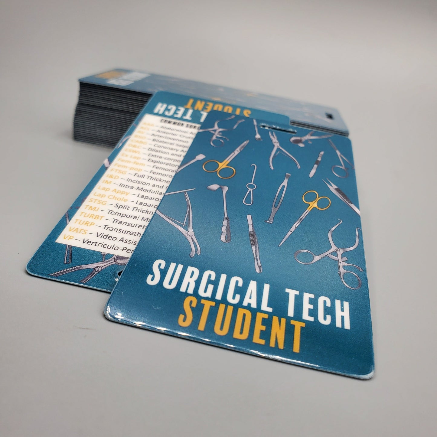 SURGICAL TECH GEEK BADGE STUDENT